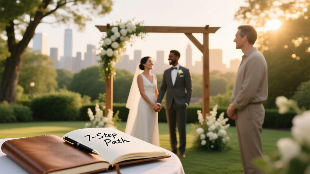 How to Be a Wedding Officiant in 2024: The Exact 7-Step Path (No Seminary, No License Confusion, Just Legal Clarity & Real Couples’ Stories)