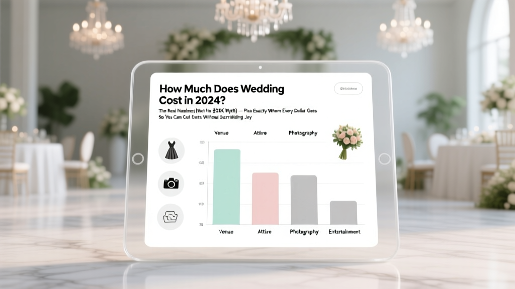 How Much Does Wedding Cost in 2024? The Real Numbers (Not the $30K Myth) — Plus Exactly Where Every Dollar Goes So You Can Cut Costs Without Sacrificing Joy