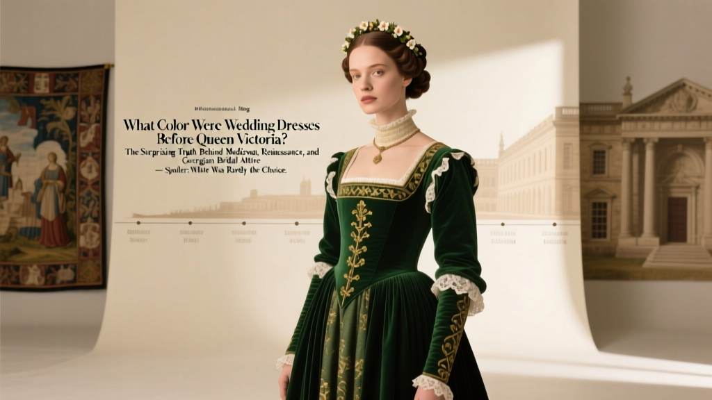 What Color Were Wedding Dresses Before Queen Victoria? The Surprising Truth Behind Medieval, Renaissance, and Georgian Bridal Attire — Spoiler: White Was Rarely the Choice