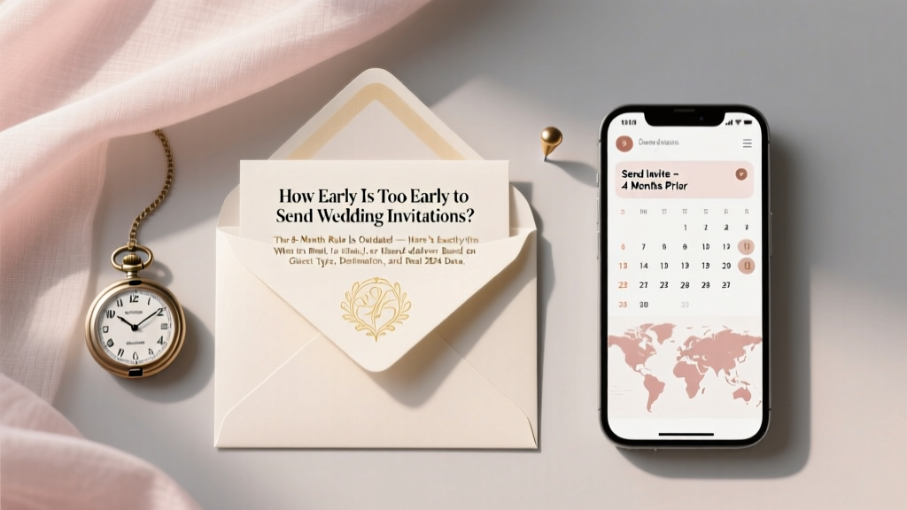 How Early Is Too Early to Send Wedding Invitations? The 8-Month Rule Is Outdated — Here’s Exactly When to Mail, Email, or Hand-Deliver Based on Guest Type, Destination, and Real 2024 Data