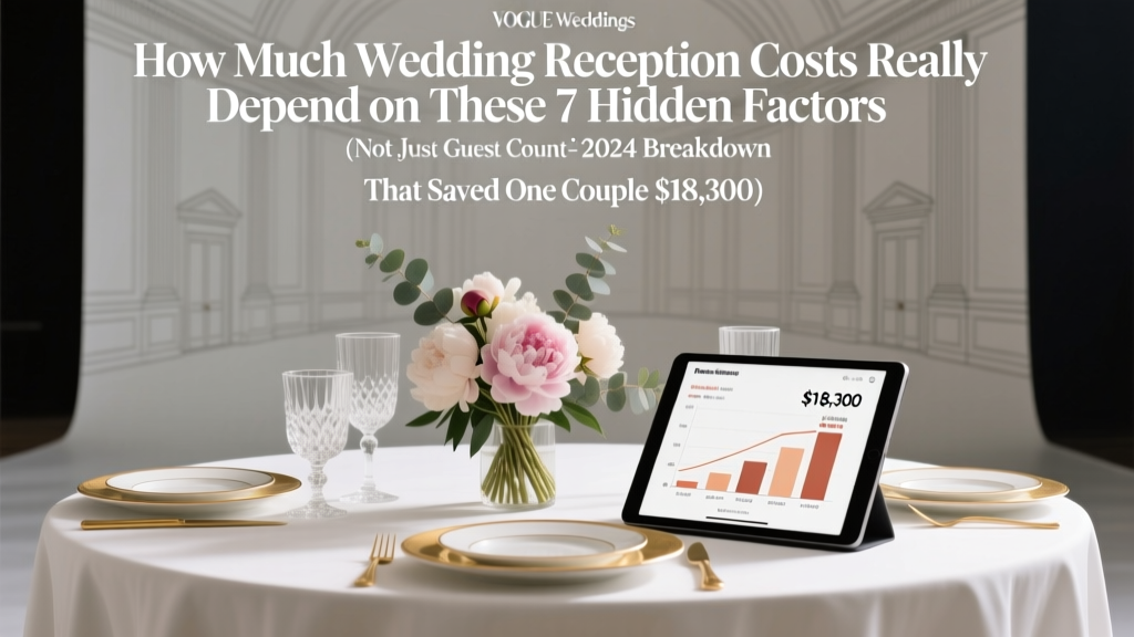 How Much Wedding Reception Costs Really Depend on These 7 Hidden Factors (Not Just Guest Count)—Here’s the 2024 Breakdown That Saved One Couple $18,300