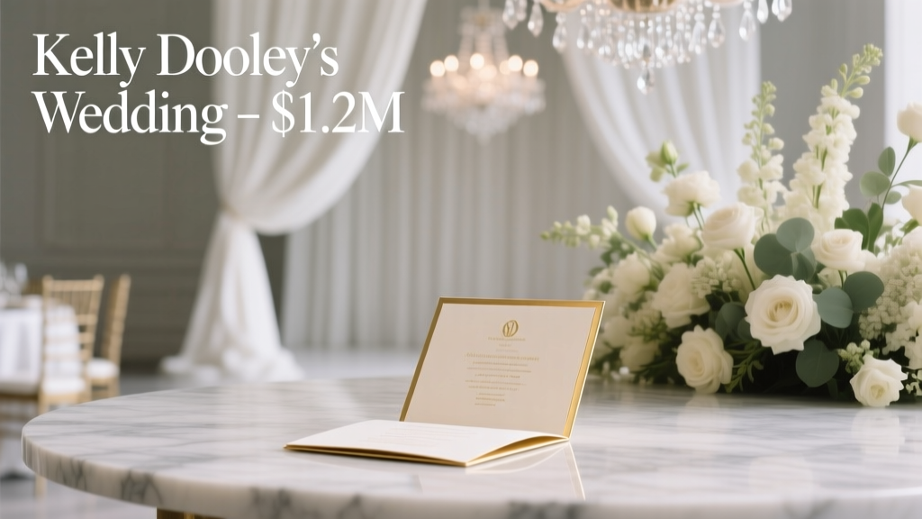 How Much Did Kelly Dooley Wedding Cost? The Real Numbers Behind the Viral $1.2M Celebration — Plus What You *Actually* Need to Spend (Not What Instagram Says)