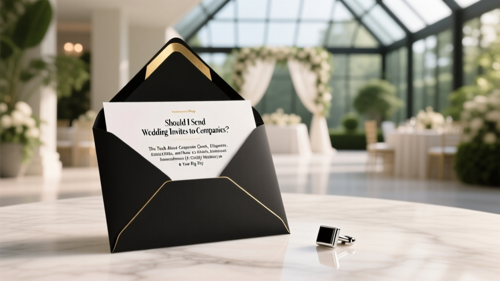 Should I Send Wedding Invites to Companies? The Truth About Corporate Guests, Etiquette Pitfalls, and How to Avoid Awkwardness (or Costly Mistakes) on Your Big Day