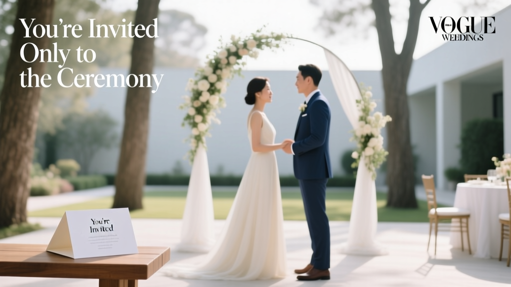 How to Invite Someone to a Wedding Ceremony Only (Without the Reception): A Respectful, Stress-Free 5-Step Guide That Prevents Awkwardness, Saves $1,200+ in Catering Costs, and Keeps Your Guest List Intact