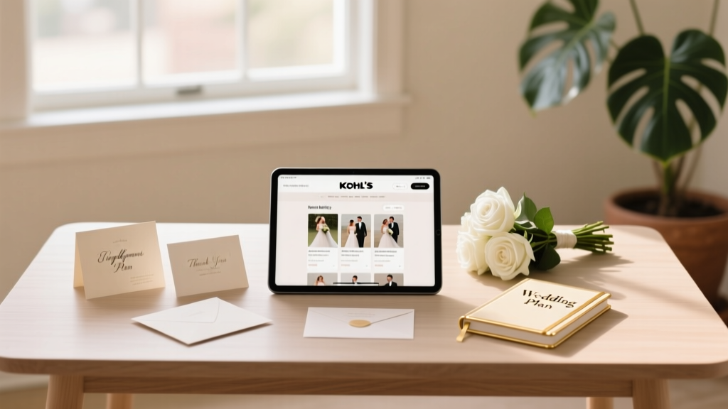 How to Make a Kohl’s Wedding Registry in 7 Simple Steps (Without Overwhelm, Overspending, or Missing Key Items — Even If You’re Starting From Scratch)