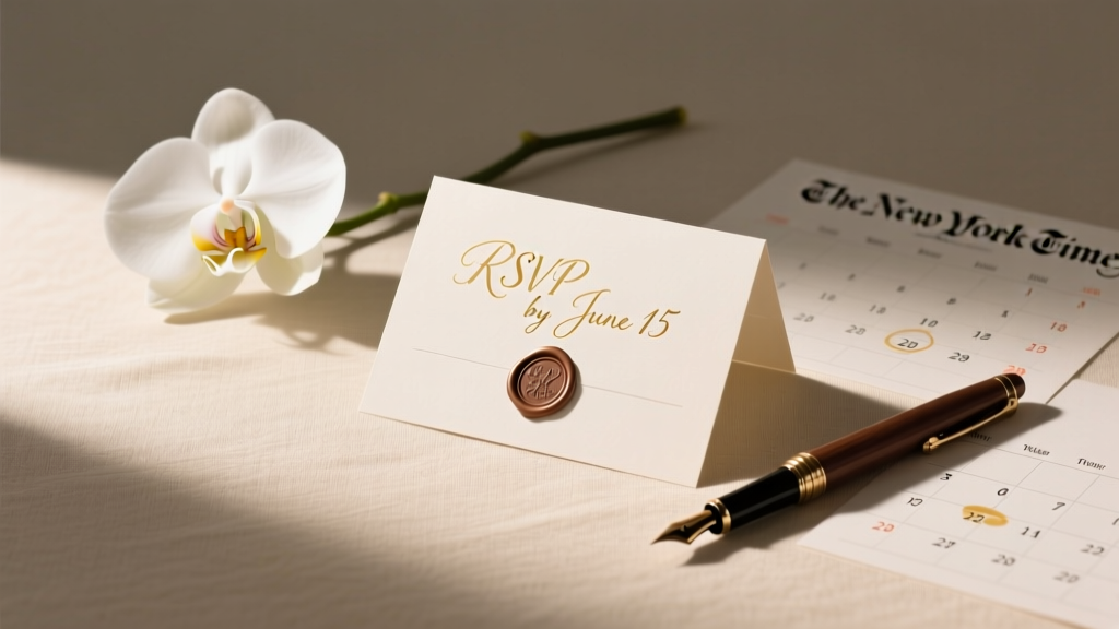How to Respond to a Wedding Invitation RSVP Card: The 7-Step Stress-Free Checklist That Prevents Awkward Follow-Ups, Missed Deadlines, and Offense (Even If You’re Not Attending)
