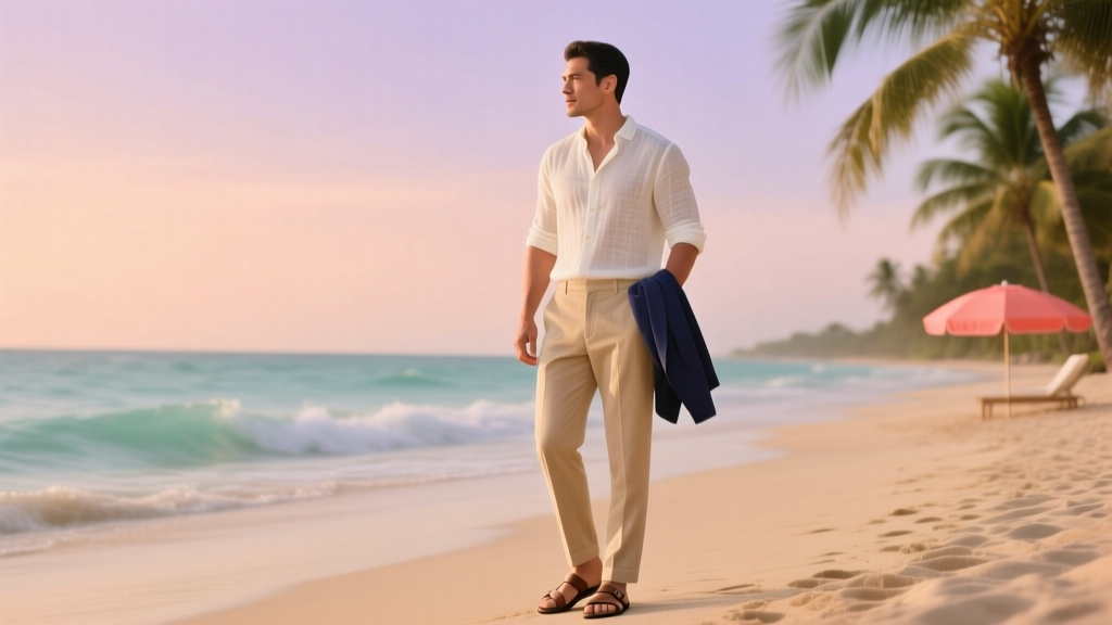 What to Wear to a Beach Wedding for a Man: 7 Non-Negotiable Rules (That Prevent You From Looking Like a Tourist in Linen Pants at Sunset)