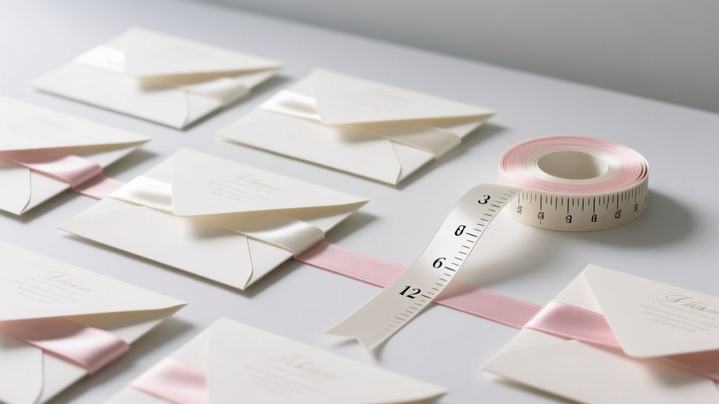 How Much Ribbon for Wedding Invitations? The Exact Yardage Calculator (No More Guesswork, Wasted Rolls, or Last-Minute Panics)