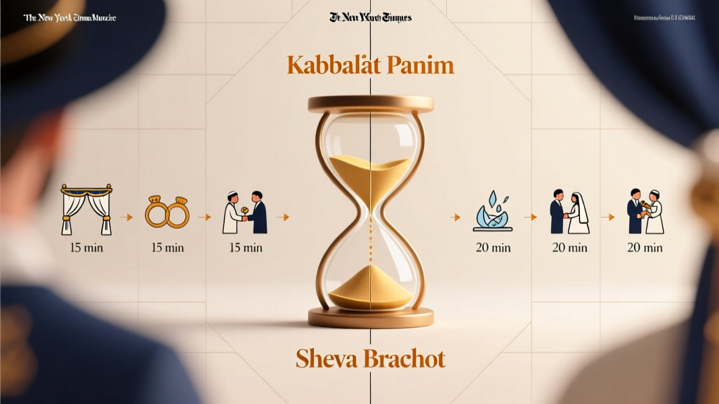 How Long Is a Jewish Wedding Ceremony? The Real Timeline Breakdown (Not the 20-Minute Myth You’ve Been Told — Plus Exact Timing for Every Ritual from Kabbalat Panim to Sheva Brachot)