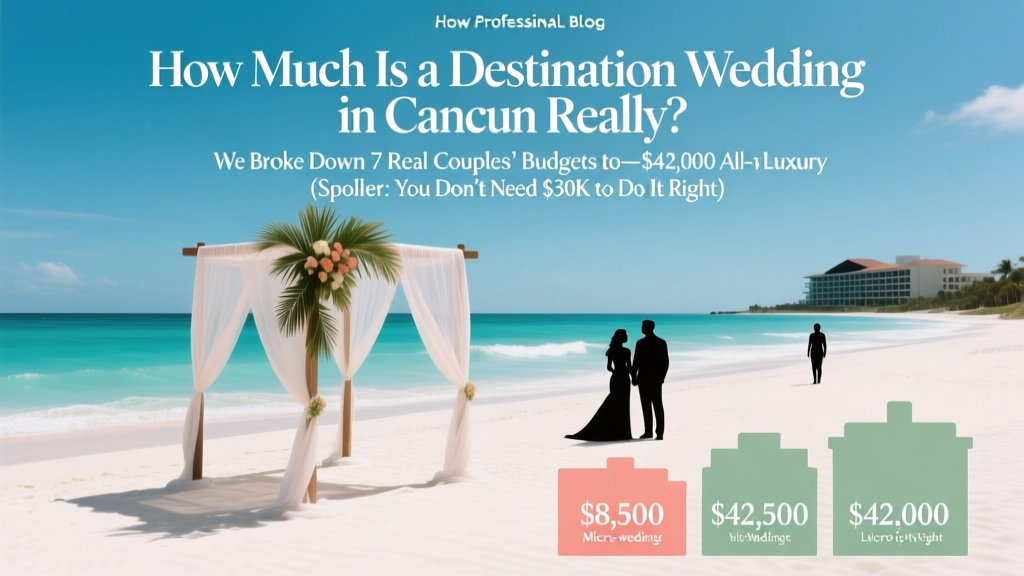How Much Is a Destination Wedding in Cancun Really? We Broke Down 7 Real Couples’ Budgets—From $8,500 Micro-Weddings to $42,000 All-In Luxury (Spoiler: You Don’t Need $30K to Do It Right)