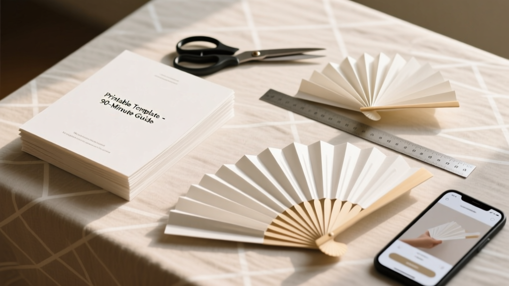 How to Make Wedding Program Fans in Under 90 Minutes (No Craft Experience Needed): A Foolproof Step-by-Step Guide with Printable Templates, Budget Hacks, and Pro Tips to Avoid Crinkled Paper, Uneven Folding, and Last-Minute Panic