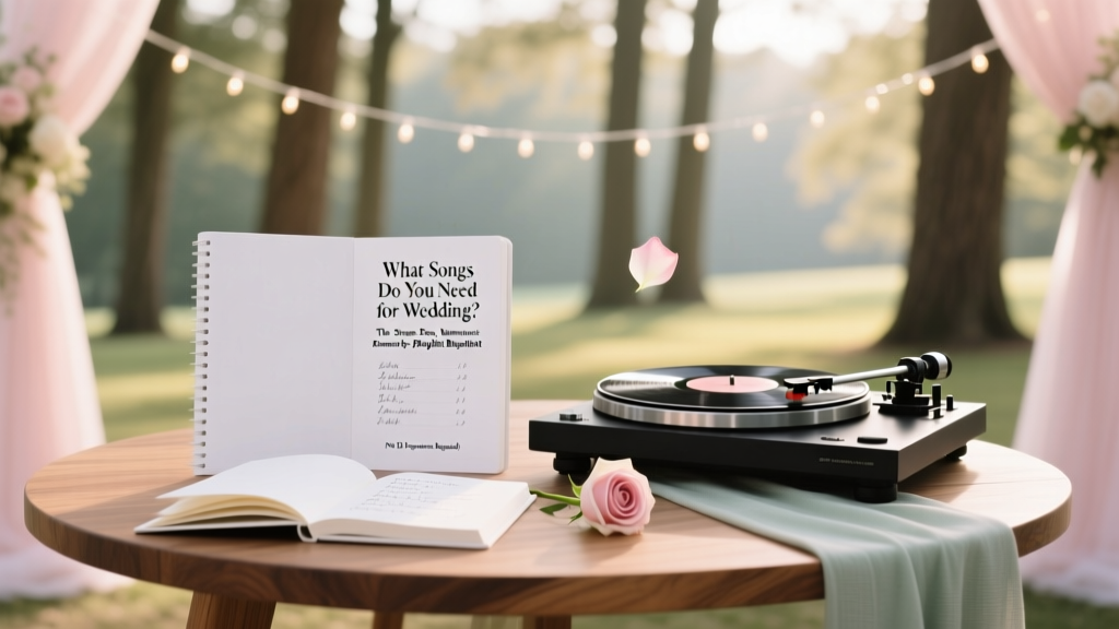 What Songs Do You Need for Wedding? The Stress-Free, Moment-by-Moment Playlist Blueprint (No DJ Experience Required)