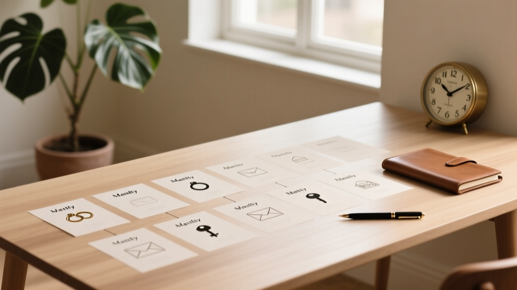 What All Goes Into Planning a Wedding: The Realistic 12-Month Roadmap (No Fluff, No Overwhelm—Just What You Actually Need to Do, When, and Why It Matters)