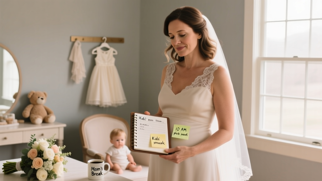 A Mother's Wedding: 7 Realistic Planning Steps You Won’t Find in Traditional Bridal Magazines (Because They Assume You’re 28 and Have No Kids)