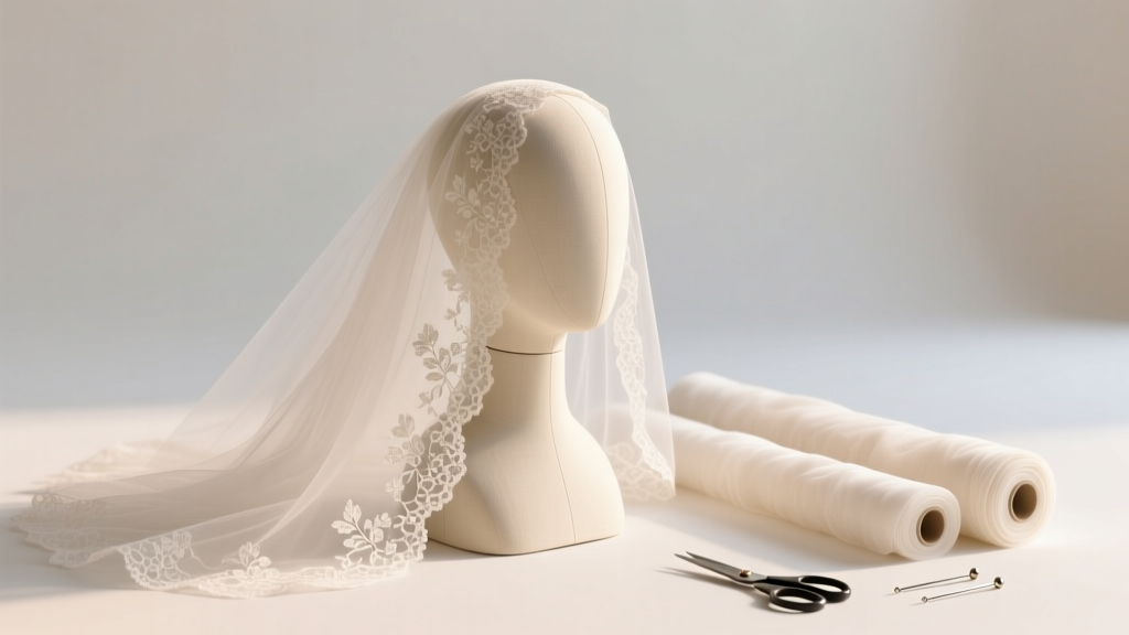 How to Make Wedding Veil with Lace: A Step-by-Step 45-Minute DIY Guide That Saves $280+ (No Sewing Machine Needed — Just Scissors, Pins & 3 Yard of Bridal Tulle)