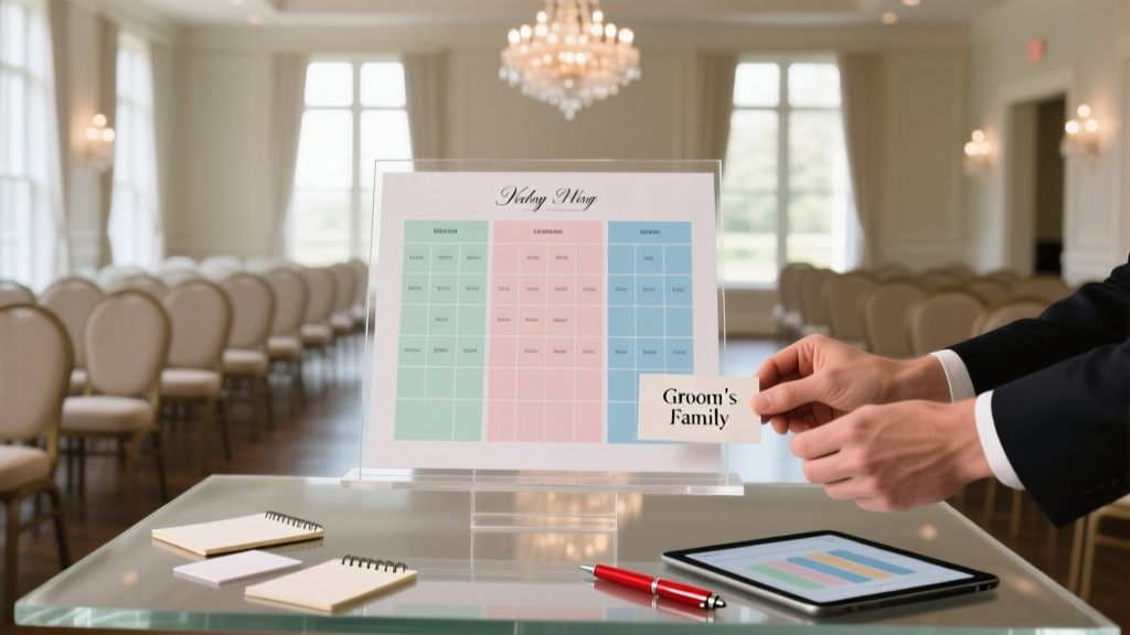 How to Make Seating Arrangement Wedding Without Stress: 7 Realistic Steps That Prevent Last-Minute Chaos (Even With 200+ Guests)