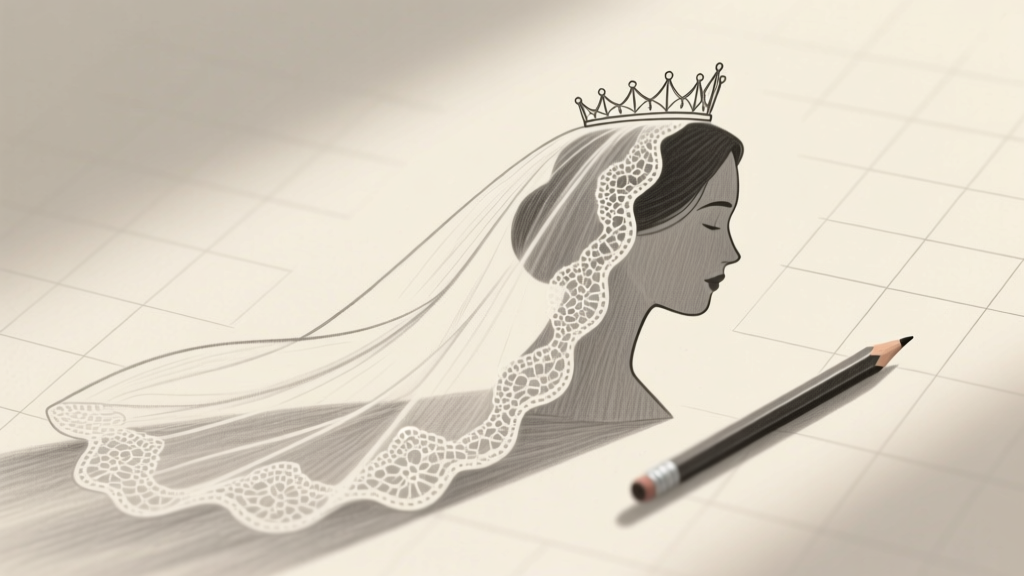 How to Draw a Wedding Veil in 7 Minutes (Even If You’ve Never Sketched Lace Before): A Step-by-Step Guide That Turns Frustration Into Flow with Just Pencil, Paper, and One Pro Trick for Realistic Draping