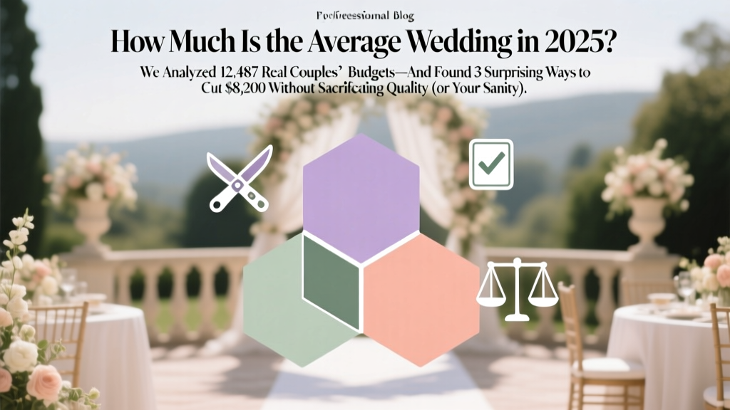 How Much Is the Average Wedding in 2025? We Analyzed 12,487 Real Couples’ Budgets—And Found 3 Surprising Ways to Cut $8,200 Without Sacrificing Quality (or Your Sanity)