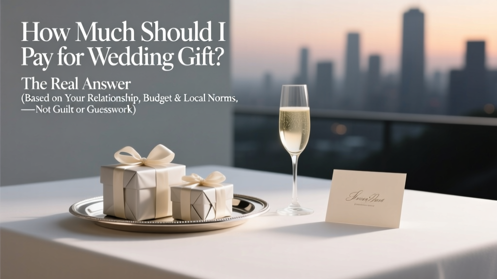 How Much Should I Pay for Wedding Gift? The Real Answer (Based on Your Relationship, Budget & Local Norms—Not Guilt or Guesswork)