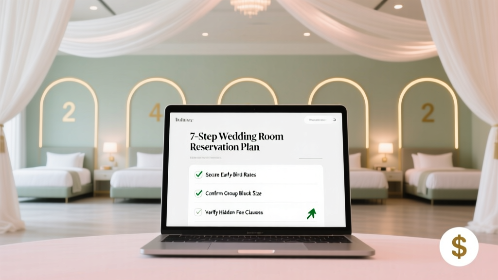 How to Reserve a Block of Rooms for a Wedding: The 7-Step Checklist That Prevents Last-Minute Guest Panic (and Saves You $1,200+ in Hidden Fees)