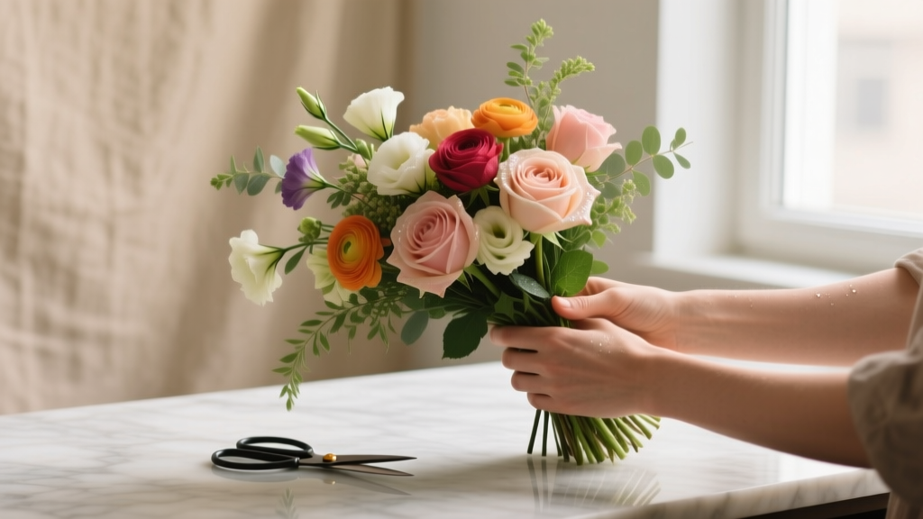 How to Make Wedding Bouquets with Fresh Flowers: 7 Foolproof Steps (Even If You’ve Never Held Scissors Near a Rose Before)