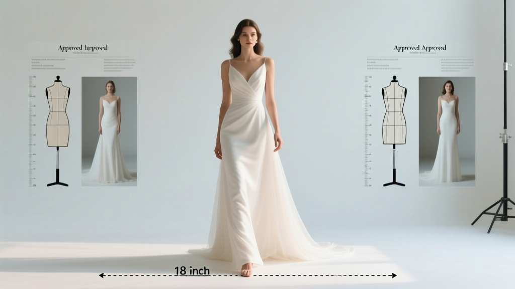 How Long Should Your Wedding Dress Be in the Front? The Exact Measurement Guide That Prevents Tripping, Dragging, and Last-Minute Panic (With Real Bride Photos & Tailor-Approved Charts)