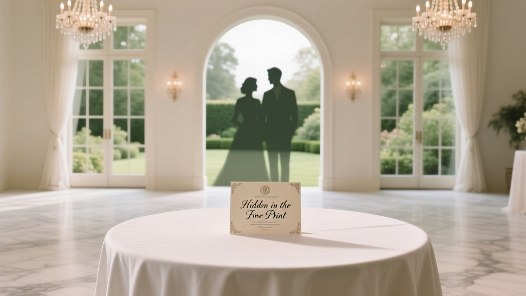 What to Look for in a Wedding Venue: The 7 Non-Negotiables You’ll Regret Skipping (Especially #4 — It’s Hidden in the Fine Print)