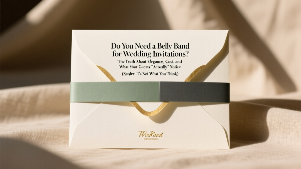 Do You Need a Belly Band for Wedding Invitations? The Truth About Elegance, Cost, and What Your Guests *Actually* Notice (Spoiler: It’s Not What You Think)