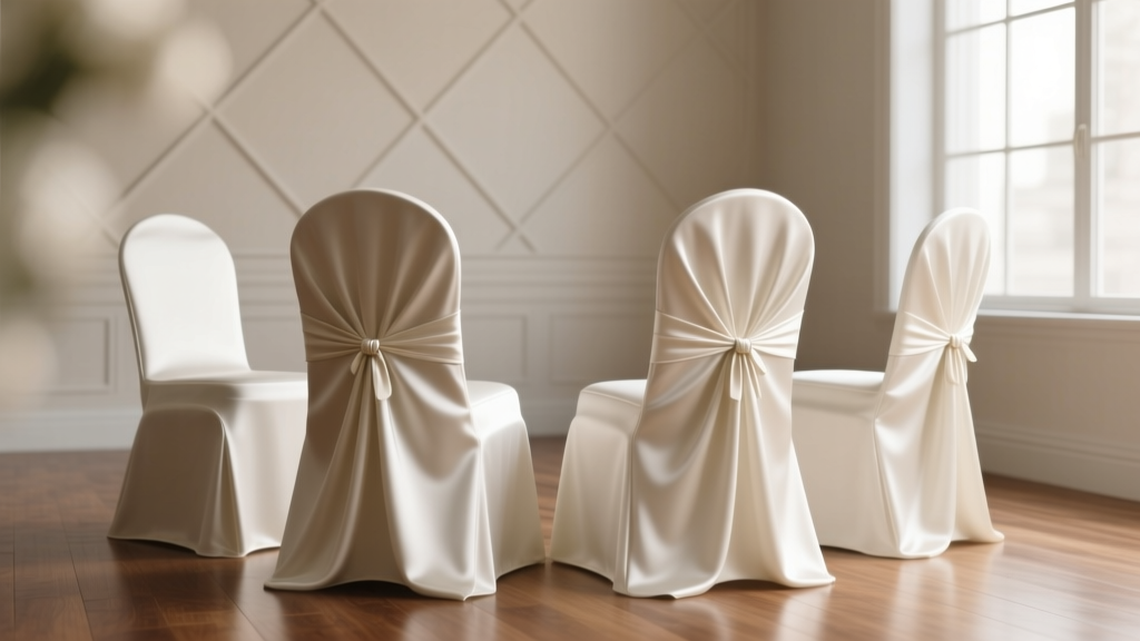 How Do You Make Wedding Chair Covers That Actually Stay Put, Look Luxe, and Cost Under $3 Per Chair? (No Sewing Machine Required — Just 4 Foolproof Methods + Real Bride Test Results)