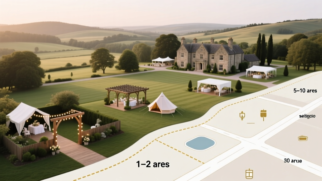 How Many Acres Do You Need for a Wedding Venue? The Real Answer (Not What Google Says) — From Tiny Backyard Micro-Venues to 50-Acre Luxury Estates, We Break Down Exact Square Footage, Zoning Triggers, and Hidden Infrastructure Costs That Kill 68% of New Venues Before Year One