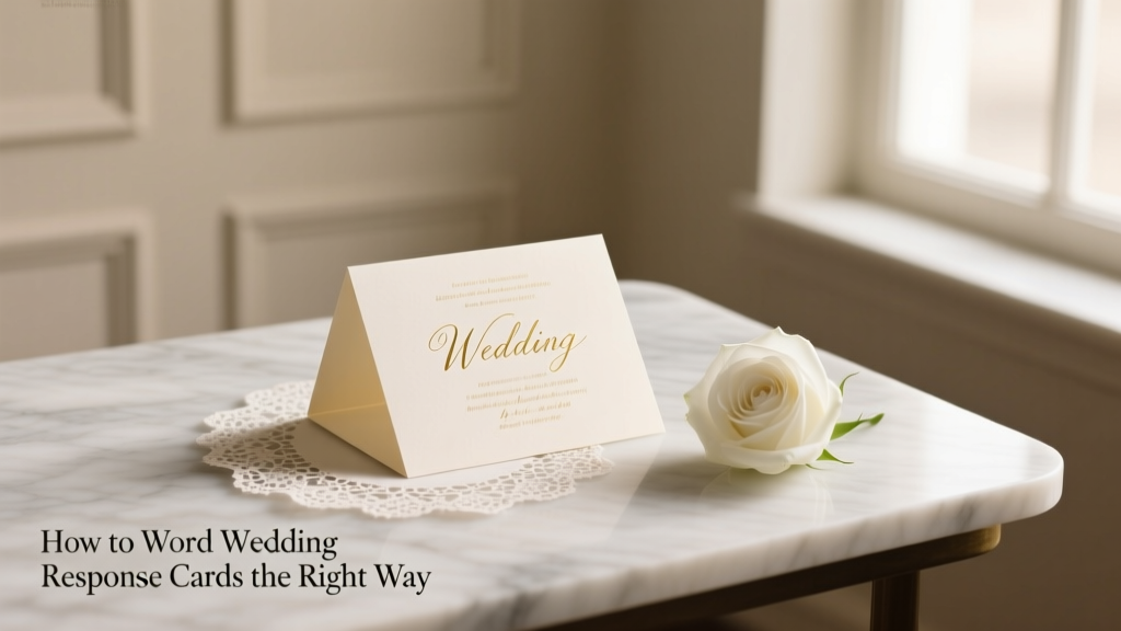 How to Word Wedding Response Cards the Right Way: 7 Mistakes 92% of Couples Make (and Exactly What to Write Instead)