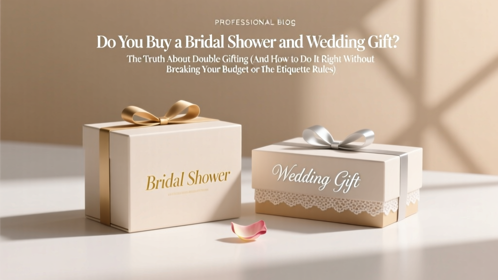Do You Buy a Bridal Shower and Wedding Gift? The Truth About Double Gifting (And How to Do It Right Without Breaking Your Budget or the Etiquette Rules)