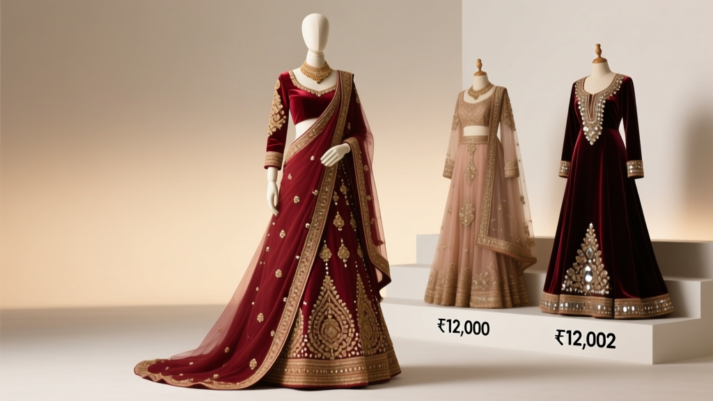 How Much Does an Indian Wedding Dress Cost? The Real Price Breakdown (From ₹12,000 Lehengas to ₹12 Lakh Couture—No Surprises, Just Transparent Numbers)