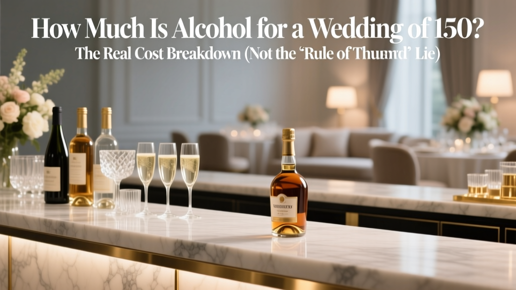 How Much Is Alcohol for a Wedding of 150? The Real Cost Breakdown (Not the 'Rule of Thumb' Lie) — What 87 Couples Actually Spent & How to Cut $1,200 Without Sacrificing Quality