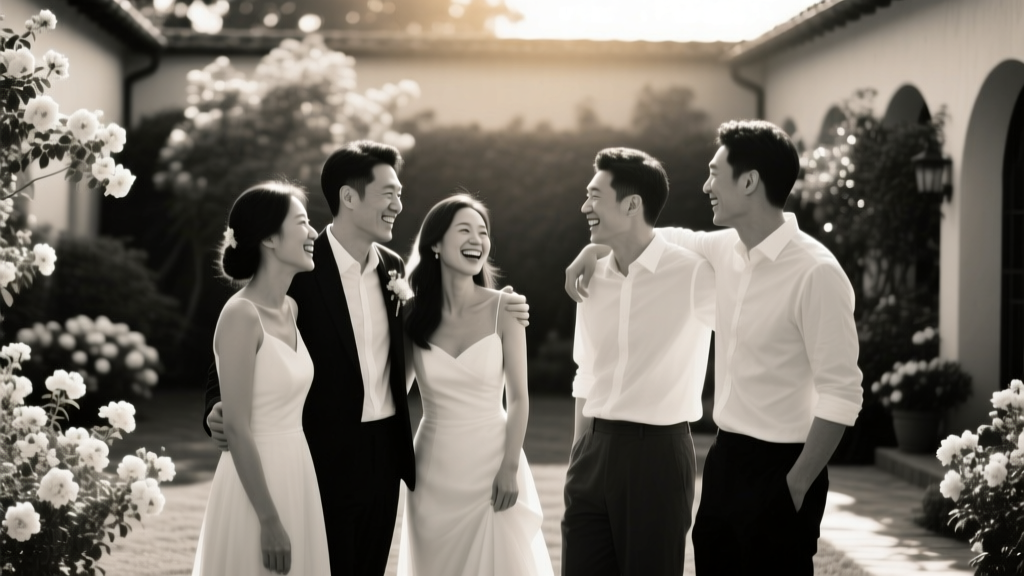 Stop Awkward Stiffness: 7 Proven, Non-Cringey Ways to Pose in Group Wedding Photos That Actually Look Natural (No Forced Smiles Required)