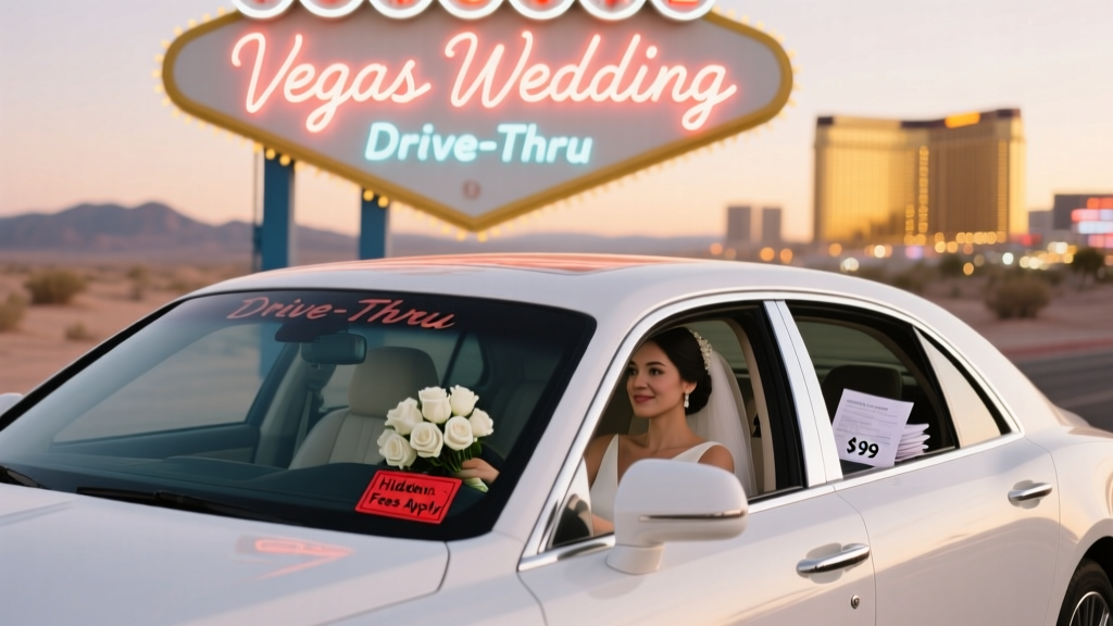 How Much Is a Drive Thru Wedding in Vegas Really? (Spoiler: It’s Not $99 — Here’s the Full Breakdown of Fees, Hidden Costs, & What You Actually Get for Every Dollar)