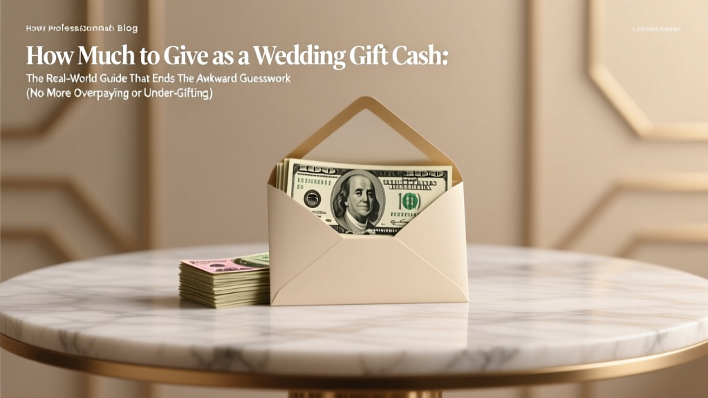 How Much to Give as a Wedding Gift Cash: The Real-World Guide That Ends the Awkward Guesswork (No More Overpaying or Under-Gifting)