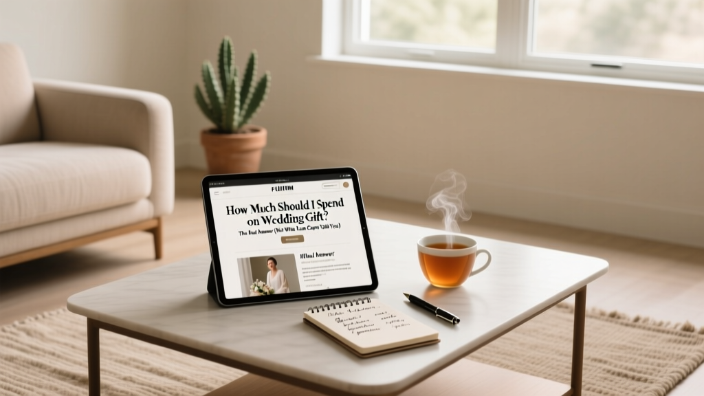 How Much Should I Spend on Wedding Gift? The Real Answer (Not What Aunt Carol Told You) — A Stress-Free, Relationship-Smart Guide Based on Your Budget, Guest Role & Couple’s Lifestyle