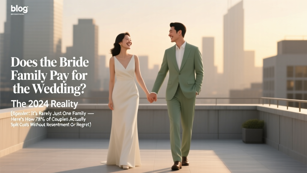 Does the bride family pay for the wedding? The 2024 Reality (Spoiler: It’s Rarely Just One Family — Here’s How 78% of Couples Actually Split Costs Without Resentment or Regret)