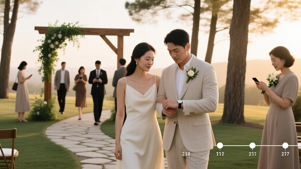 How Early Do You Show Up to a Wedding? The Real Answer (Not '15 Minutes Early') — A Stress-Free Timeline Based on Venue Type, Role, & Hidden Logistics Most Guests Ignore