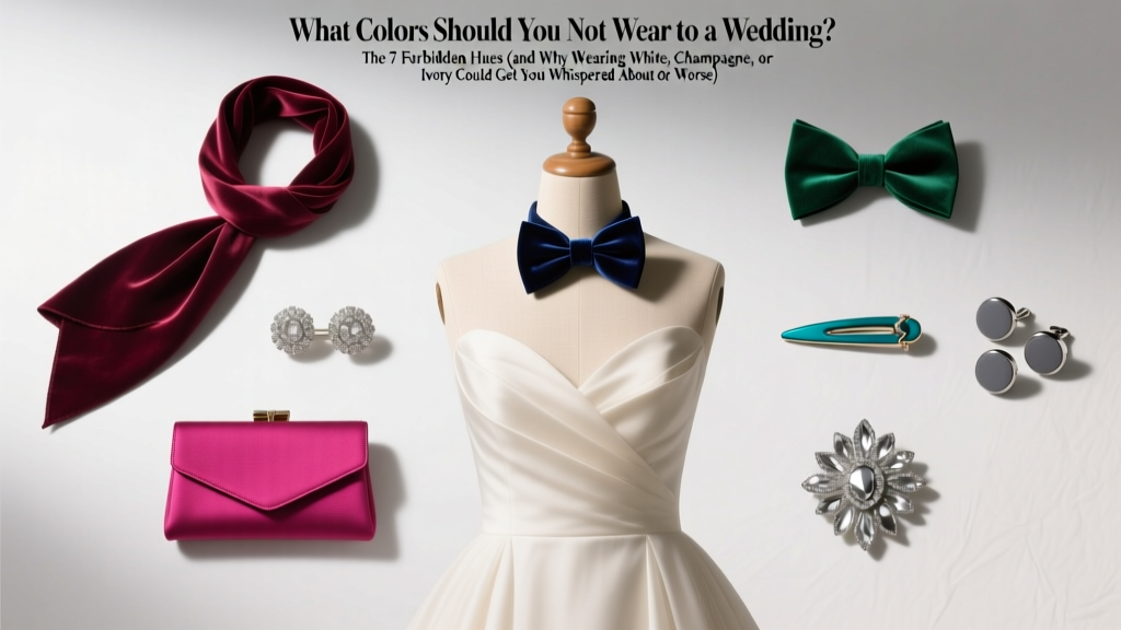 What Colors Should You Not Wear to a Wedding? The 7 Forbidden Hues (and Why Wearing White, Champagne, or Ivory Could Get You Whispered About—or Worse)