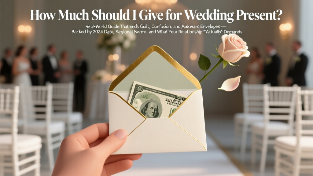 How Much Should I Give for Wedding Present? The Real-World Guide That Ends Guilt, Confusion, and Awkward Envelopes—Backed by 2024 Data, Regional Norms, and What Your Relationship *Actually* Demands