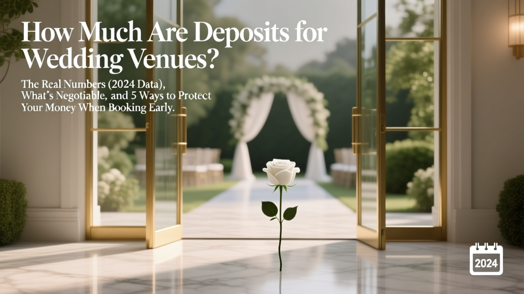 How Much Are Deposits for Wedding Venues? The Real Numbers (2024 Data), What’s Negotiable, and 5 Ways to Protect Your Money When Booking Early