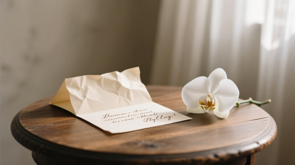 The 5-Minute Letter to a Bride on Her Wedding Day That Actually Calms Nerves (Not Just Another Generic Template)