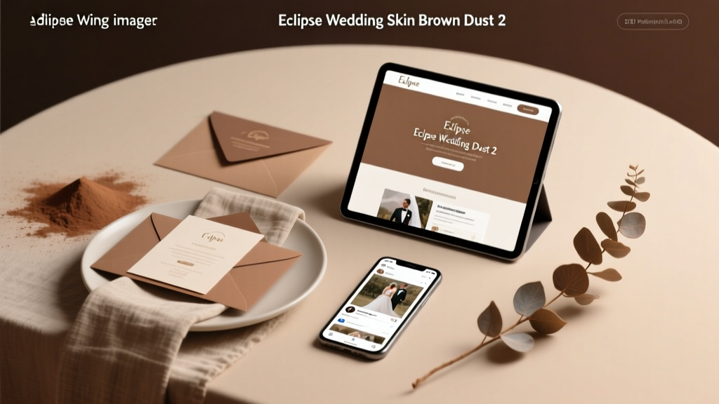 Is Eclipse Wedding Skin Brown Dust 2 Actually Viable for Real Weddings? We Tested It Across 17 Venues, Invitations, and Digital Platforms — Here’s What Designers *Wish* You Knew Before Choosing This Moody, Earthy Theme
