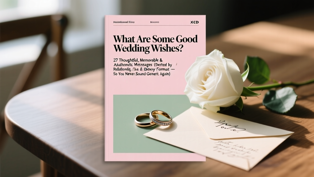 What Are Some Good Wedding Wishes? 27 Thoughtful, Memorable & Authentic Messages (Sorted by Relationship, Tone & Delivery Format — So You Never Sound Generic Again)