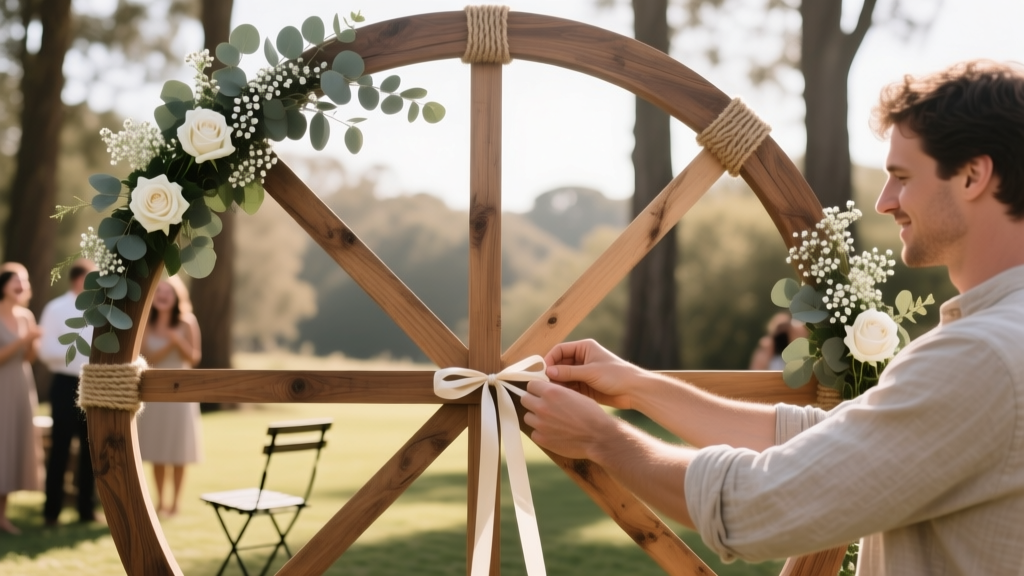 How to Make a Round Wedding Arch in Under 6 Hours (No Power Tools Needed): A Step-by-Step Builder’s Guide That Saved One Couple $2,100—and Looked Like It Cost $5K