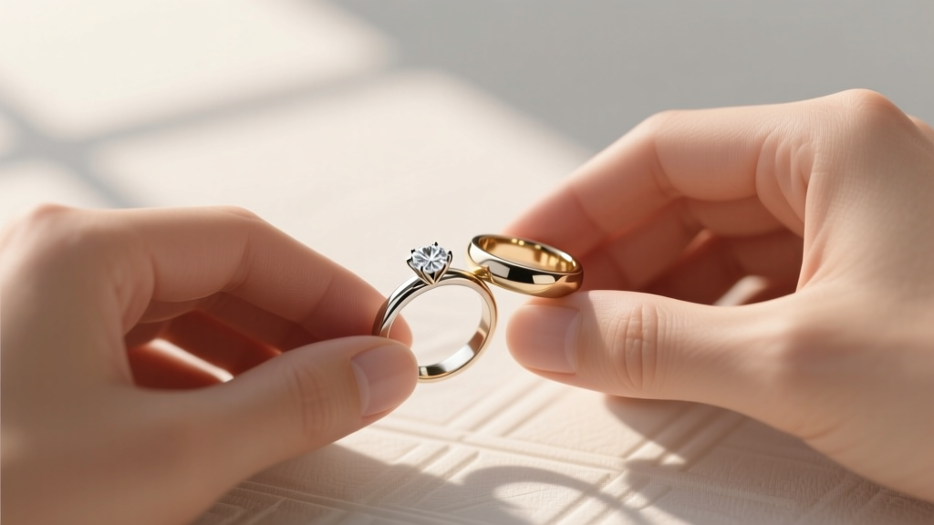 How to Wear Engagement Ring and Wedding Band the Right Way: 7 Non-Negotiable Rules (That 83% of Couples Get Wrong Before the Big Day)