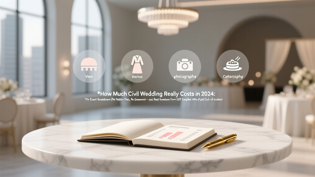 How Much Civil Wedding Really Costs in 2024: The Exact Breakdown (No Hidden Fees, No Guesswork—Just Real Numbers from 127 Couples Who Paid Out-of-Pocket)
