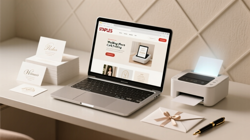 How to Print Wedding Place Cards at Staples: The 7-Step Stress-Free Guide That Saves $127 (and Avoids Last-Minute Panic)